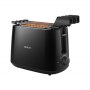 Philips | HD2583/90 | Daily Collection Toaster | Number of slots 2 | Housing material Plastic | Black - 2